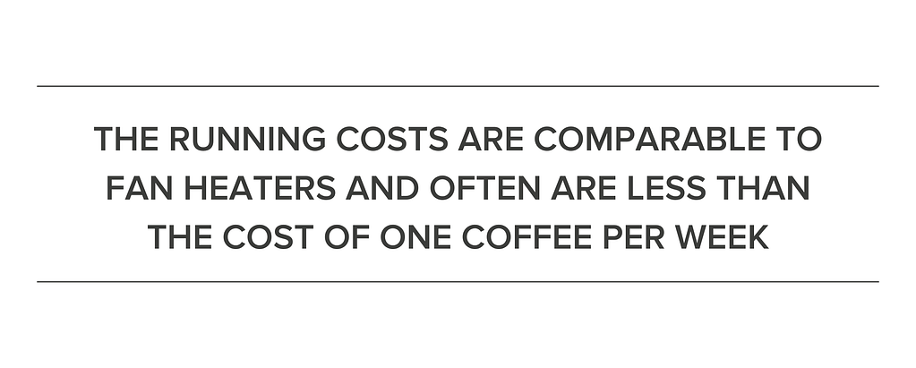 running costs of underfloor heating
